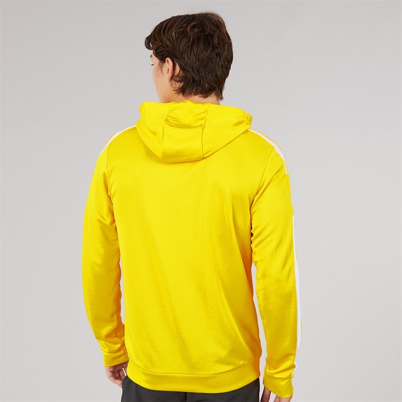 adidas Mens Squadra 21 Hoodie Team Yellow/White - Image 2