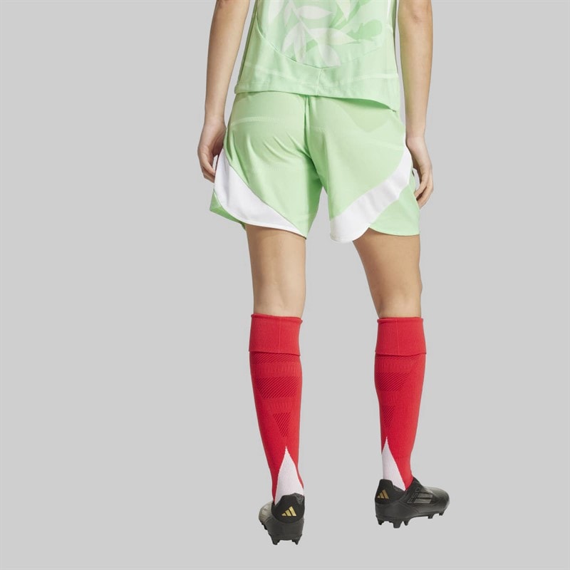 adidas Womens FIGC Italy 2025 (Womens Team) Authentic Away Shorts Glory Mint - Image 2