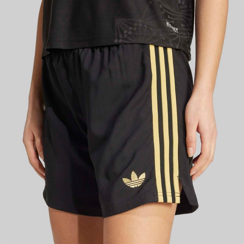 adidas Womens Mexico Shorts Black - Image 3