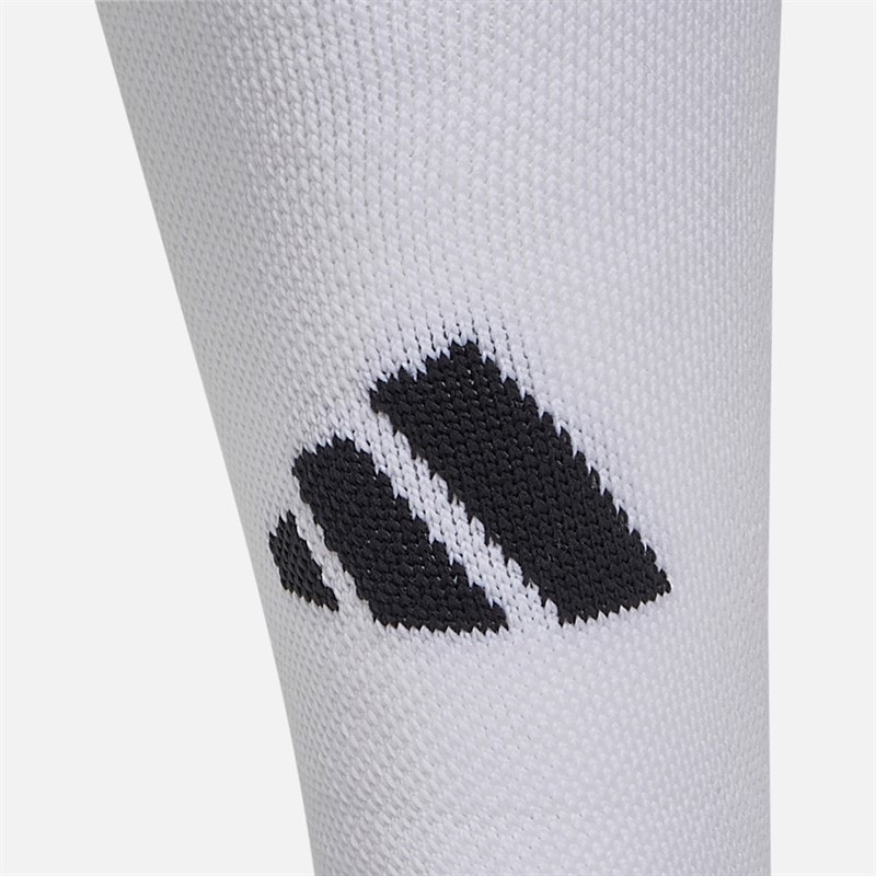 adidas Mens Adi 24 AEROREADY Football Knee Socks White - Image 3