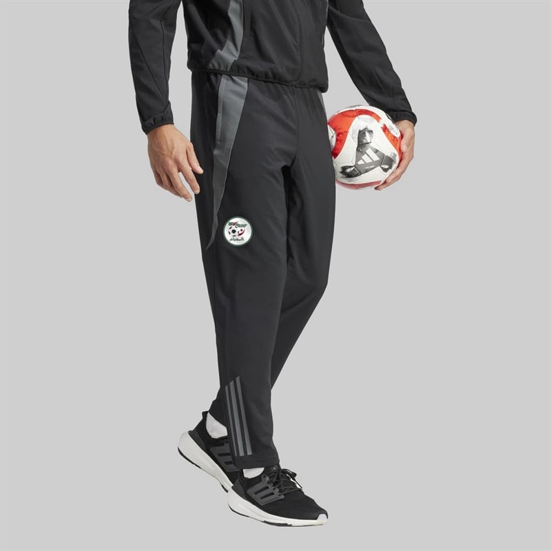 adidas Mens RCS RC Strasbourg Presentation Pants Black/Team Dark Grey