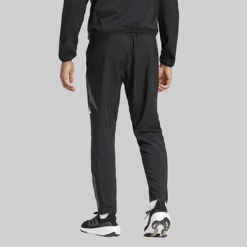 adidas Mens RCS RC Strasbourg Presentation Pants Black/Team Dark Grey - Image 2
