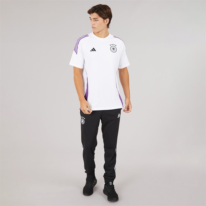 adidas Mens DFB Germany 2024 Tiro T-Shirt White - Image 4