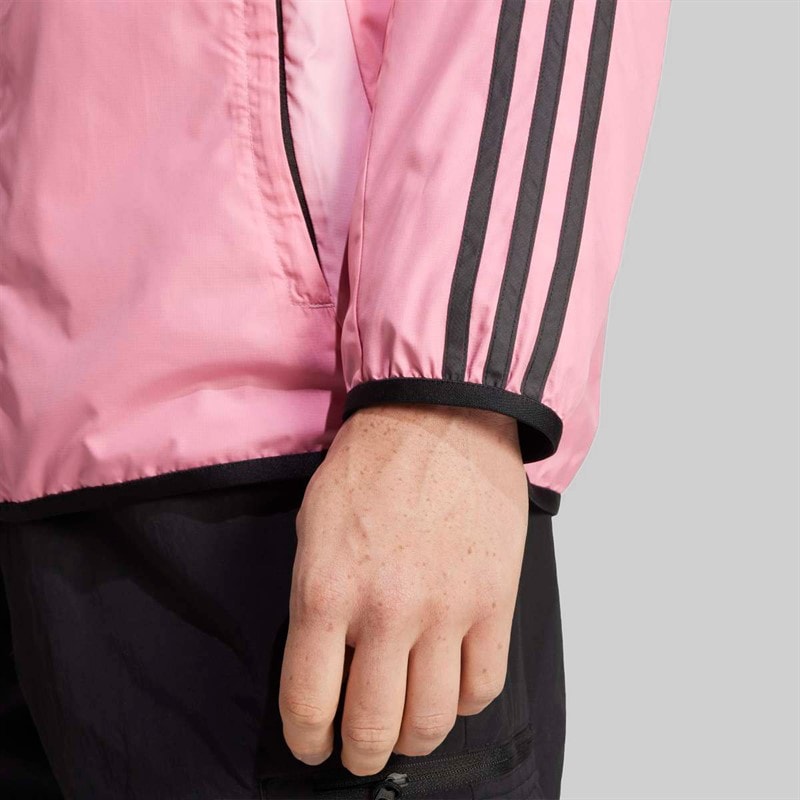 adidas Mens IMCF Inter Miami CF Reversible Anthem Jacket Easy Pink - Image 4