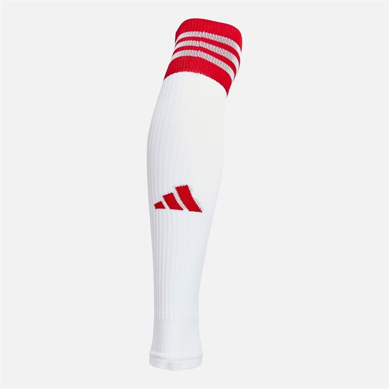 adidas FCB Bayern Munich 23/24 Home Authentic Football Socks White - Image 2