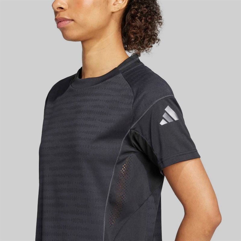 adidas Womens Tiro 25 Pro Training T-Shirt Black - Image 3