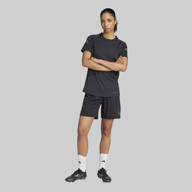 adidas Womens Tiro 25 Pro Training T-Shirt Black - Image 4