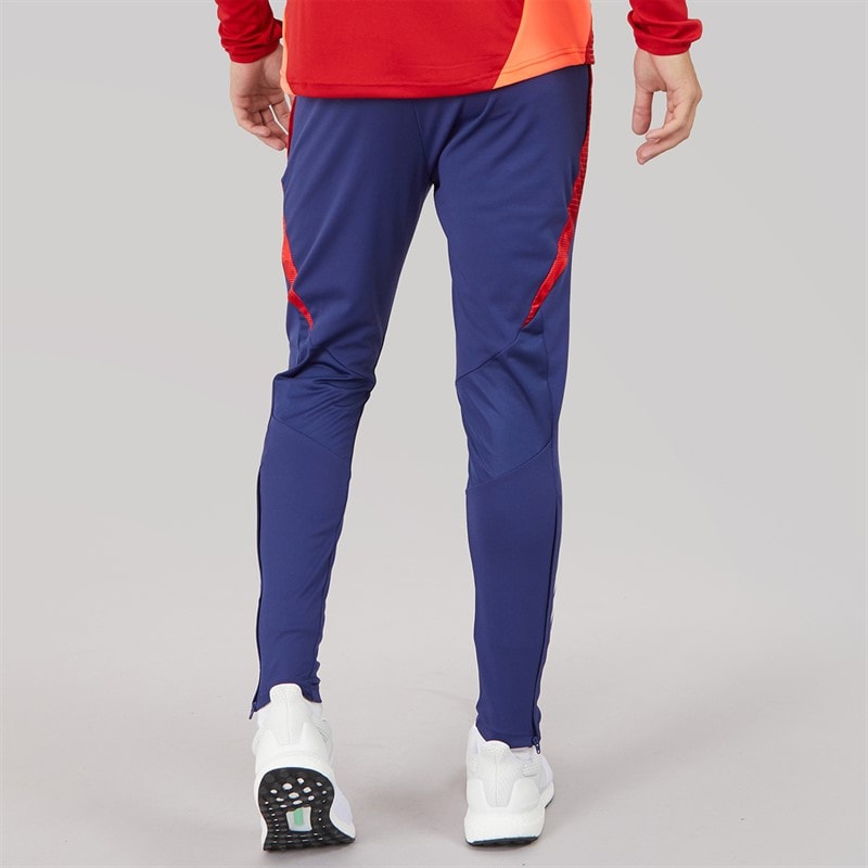 adidas Mens OL Olympique Lyonnais 24/25 Tiro Track Pants Midnight Indigo/Bright Red/White Tint - Image 2