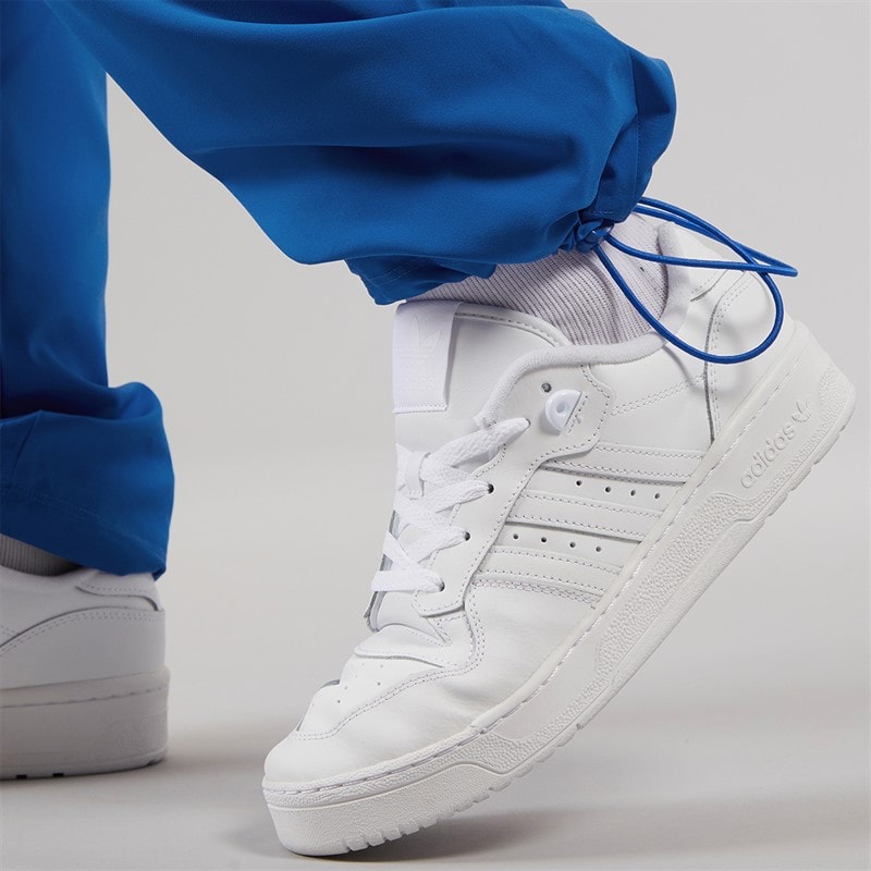 adidas Originals Mens Adicolor Teamgeist Track Pants Blue/White - Image 5