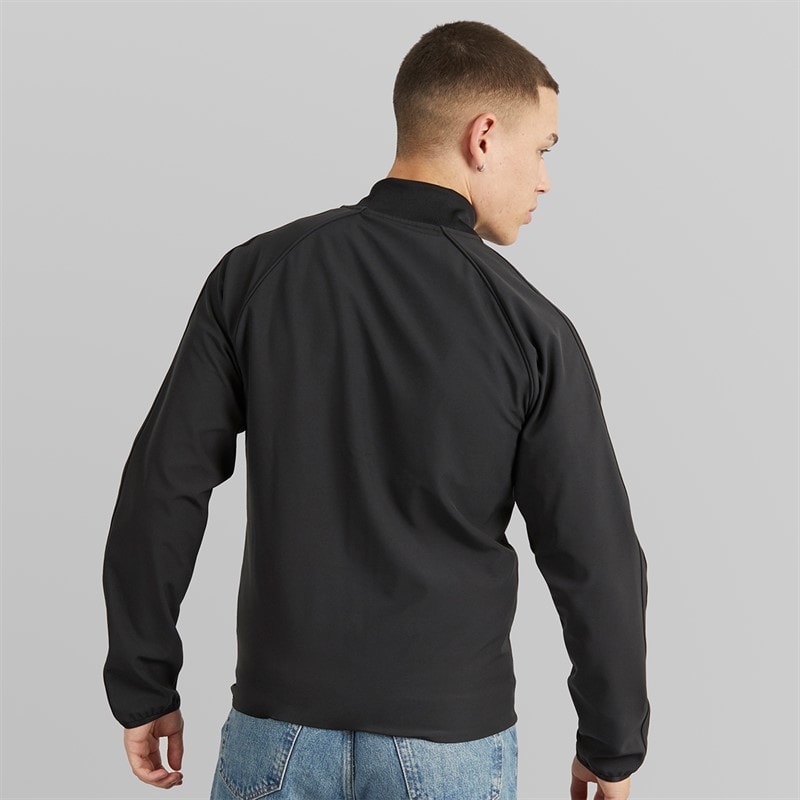 adidas Originals Mens Superstar Bonded Track Top Black - Image 2