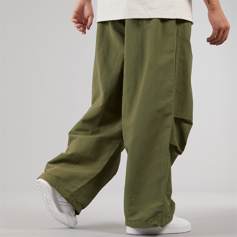 adidas Originals Mens Parachute Tracksuit Pants Olive Strata - Image 2