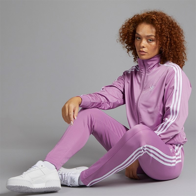 adidas Originals Womens Adicolor Superstar Track Pants Preloved Purple - Image 5