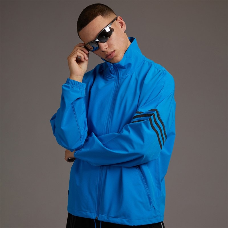 adidas Originals Mens Neuclassics Track Top Bright Blue - Image 1