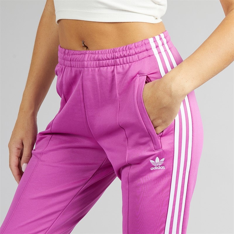adidas Originals Womens Adicolor Superstar Track Pants Purple Burst - Image 3
