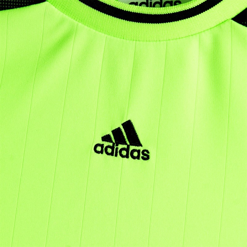 adidas Originals Junior Boys Adicolor Teamgeist T-Shirt Signal Green/Black - Image 5