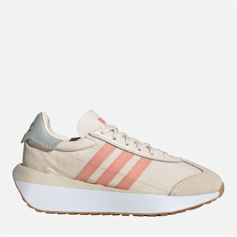 adidas Originals Junior Girls Country XLG Trainers Wonder White/Wonder Clay/Wonder Silver - Image 1