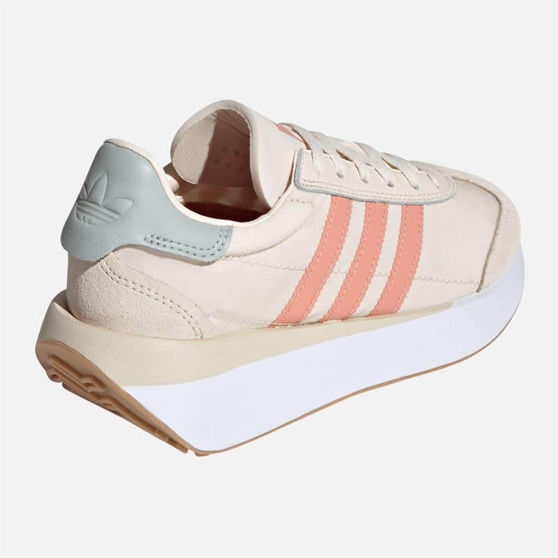 adidas Originals Junior Girls Country XLG Trainers Wonder White/Wonder Clay/Wonder Silver - Image 3