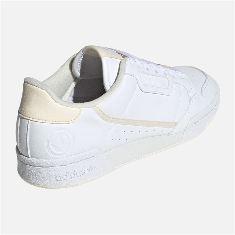 adidas Originals Womens Continental 80 Stripes Trainers Cloud White/Ecru Tint/Off White - Image 3
