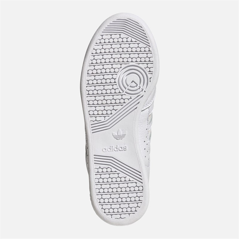 adidas Originals Womens Continental 80 Stripes Trainers Cloud White/Off White/Bliss Orange - Image 2