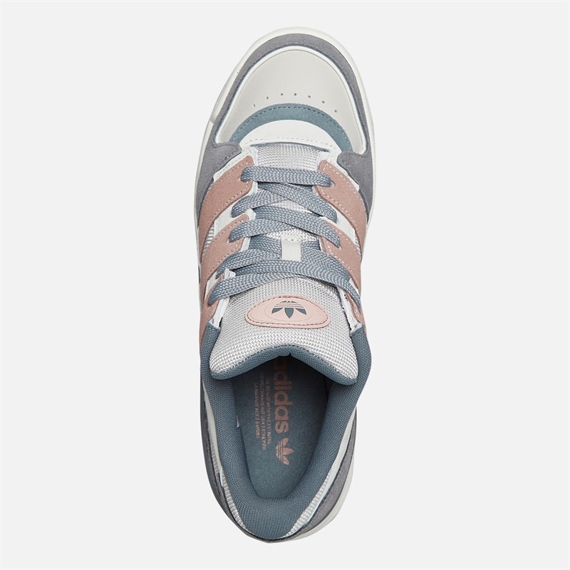 adidas Originals Mens Forum2000 Trainers Core White/Warm Clay/Grey Three - Image 4
