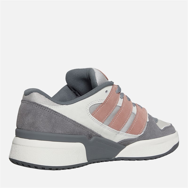 adidas Originals Mens Forum2000 Trainers Core White/Warm Clay/Grey Three - Image 5