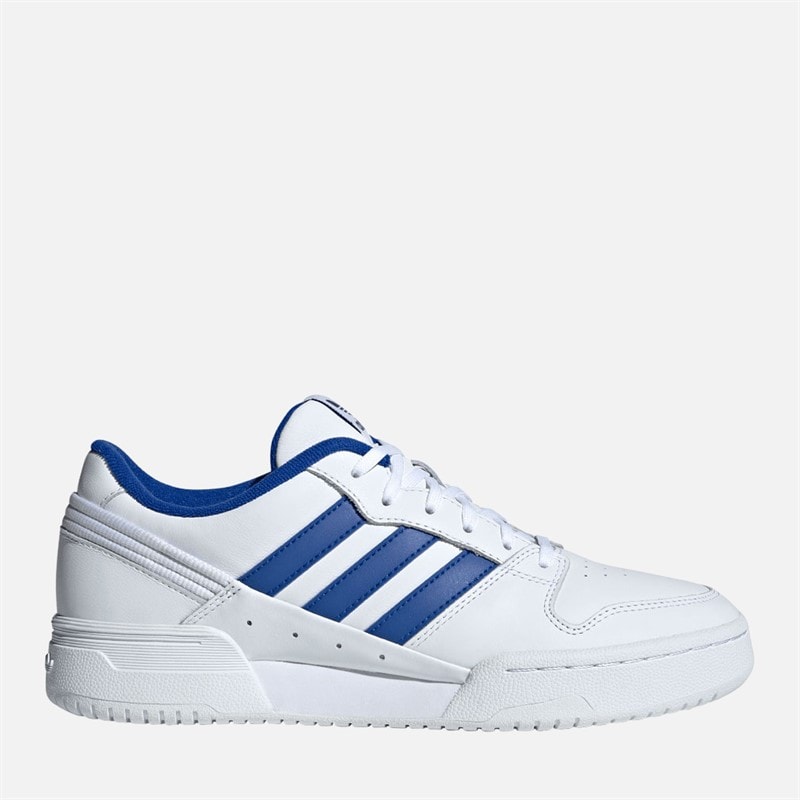 adidas Originals Team Court 2.0 STR Trainers Cloud White/Royal Blue/Cloud White - Image 1