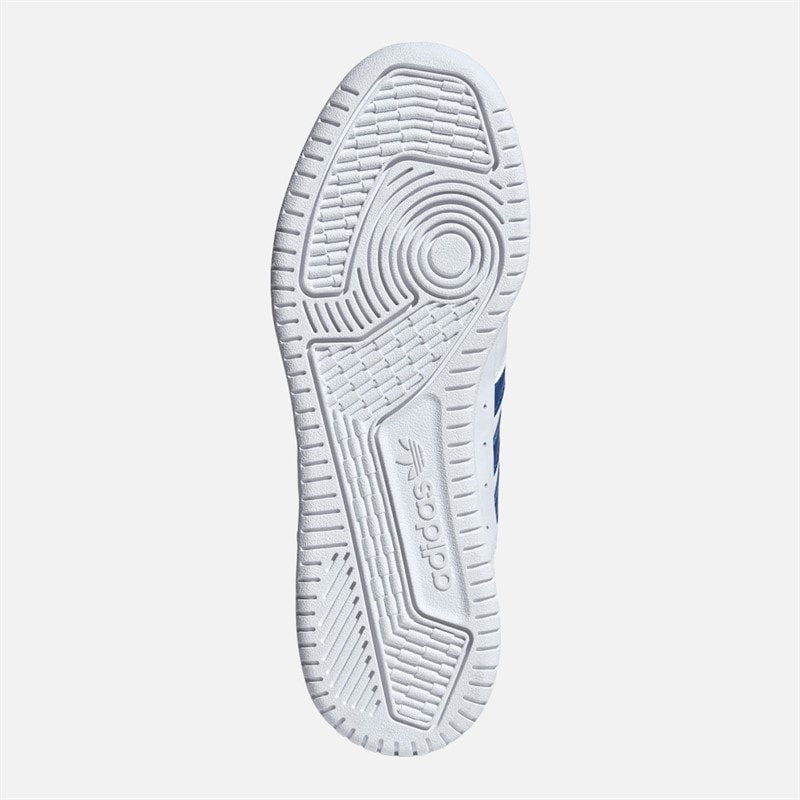 adidas Originals Team Court 2.0 STR Trainers Cloud White/Royal Blue/Cloud White - Image 2