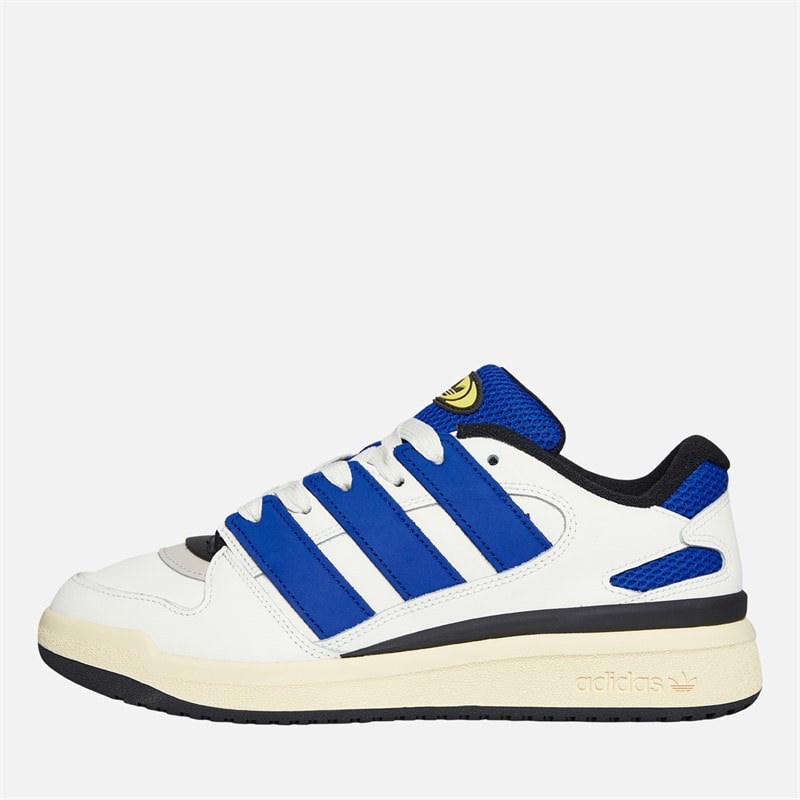 adidas Originals Forum2000 Trainers Off White/Semi Lucid Blue/Easy Yellow - Image 1