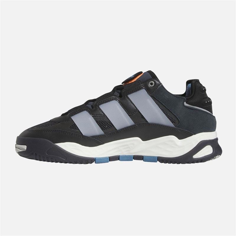 adidas Originals Niteball Trainers Core Black/Grey Two/Carbon - Image 5