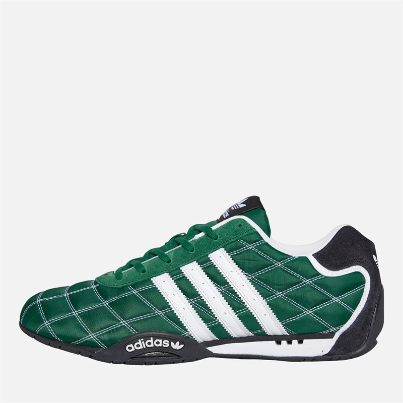 adidas Originals Adi Racer Lo Trainers Collegiate Green/Cloud White/Core Black - Image 1
