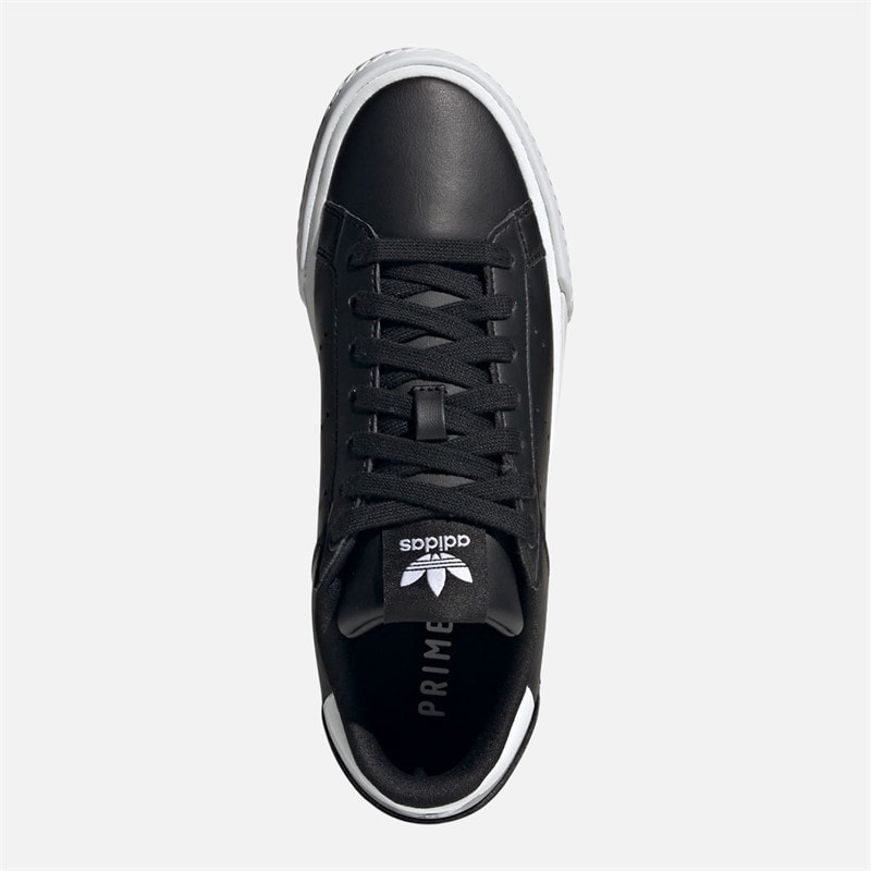 adidas Originals Womens Court Tourino Trainers Core Black/Core Black/Cloud White - Image 4