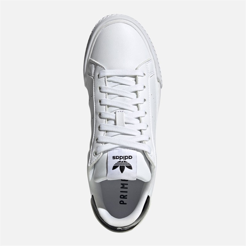 adidas Originals Womens Court Tourino Trainers Cloud White/Cloud White/Core Black - Image 4