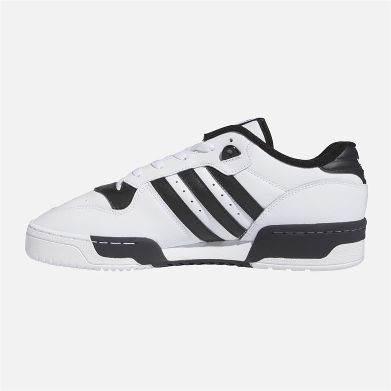 adidas Originals Rivalry Low Trainers Cloud White/Black/White - Image 5