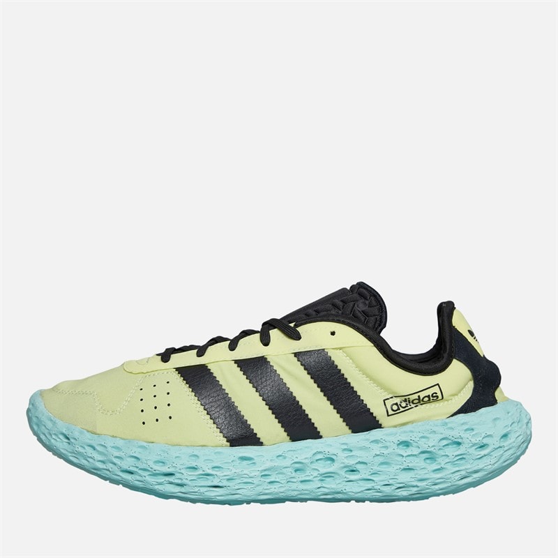 adidas Originals Mens Zponge Trainers Ice Yellow/Core Black/Focus Blue Ice Yellow / Core Black / Focus Blue - Image 1