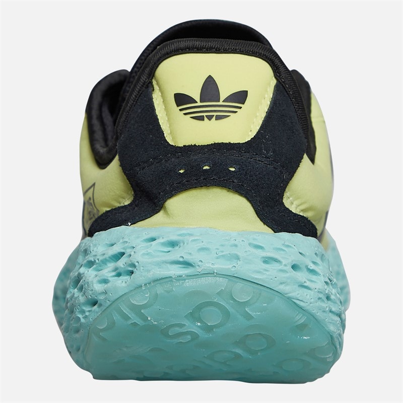 adidas Originals Mens Zponge Trainers Ice Yellow/Core Black/Focus Blue Ice Yellow / Core Black / Focus Blue - Image 3