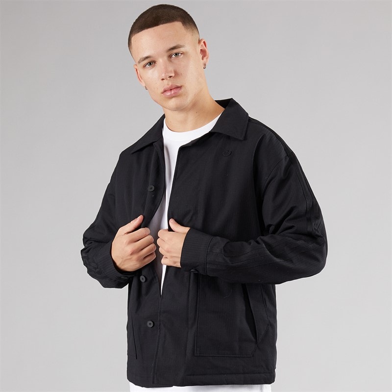 adidas Originals Mens Premium Essentials+ Classics Jacket Black - Image 1