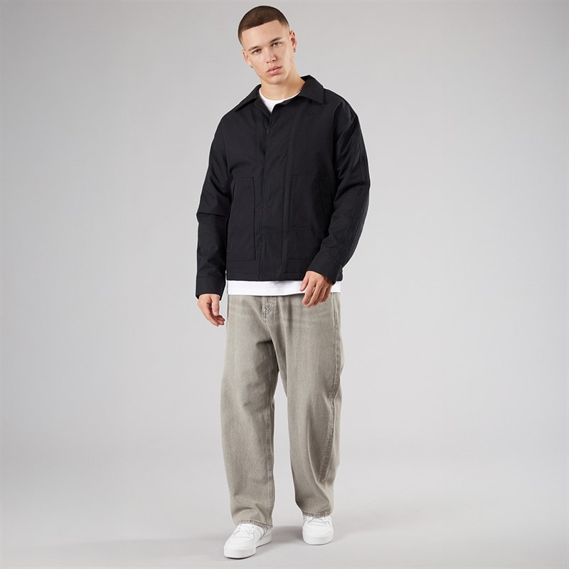 adidas Originals Mens Premium Essentials+ Classics Jacket Black - Image 4