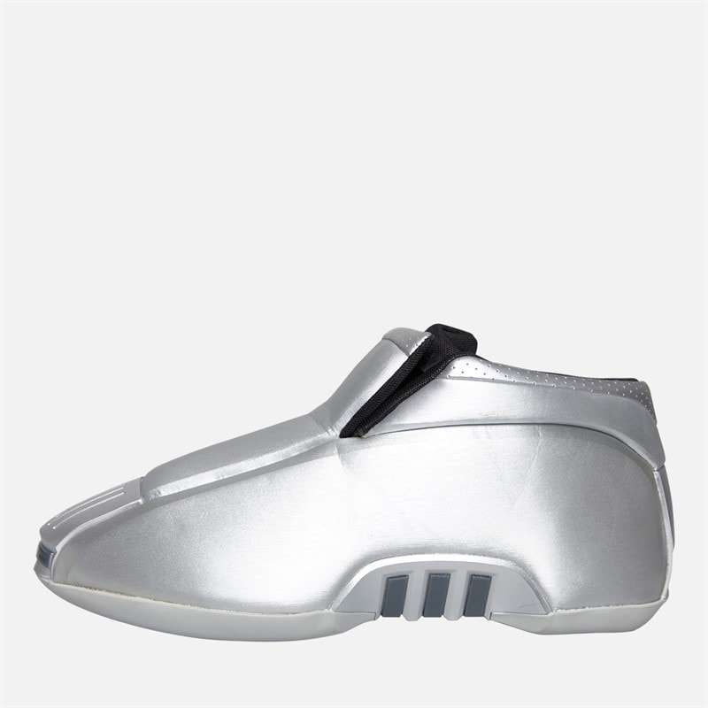 adidas Originals Mens Crazy 2 Trainers Silver Metallic/Core Black/Onix