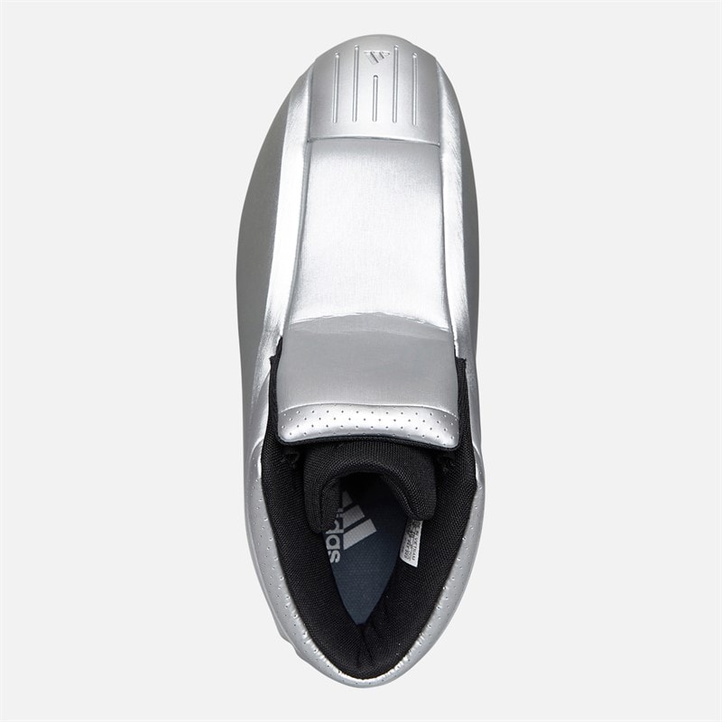 adidas Originals Mens Crazy 2 Trainers Silver Metallic/Core Black/Onix - Image 4