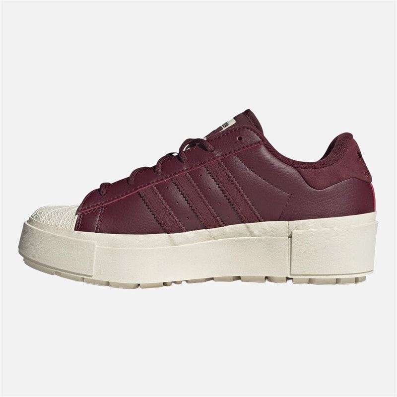 adidas Originals Womens Superstar Bonega X Trainers Shadow Red/Shadow Red/Pulse Mint - Image 5