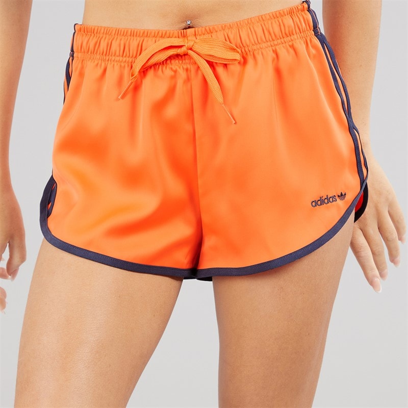 adidas Originals Womens Sprinter Shorts Semi Solar Orange - Image 5