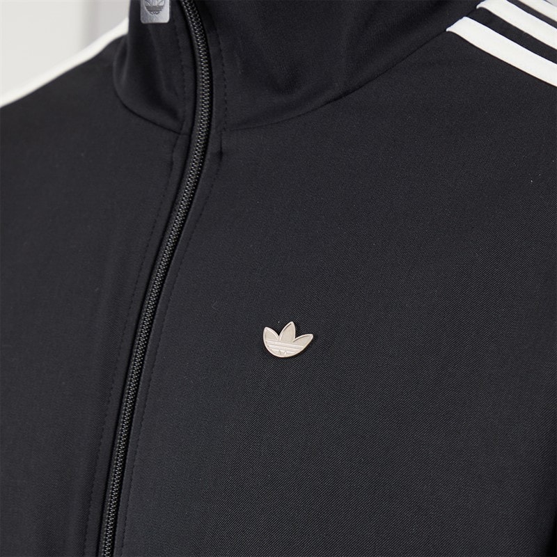 adidas Originals Mens Premium Firebird Track Top Black - Image 5