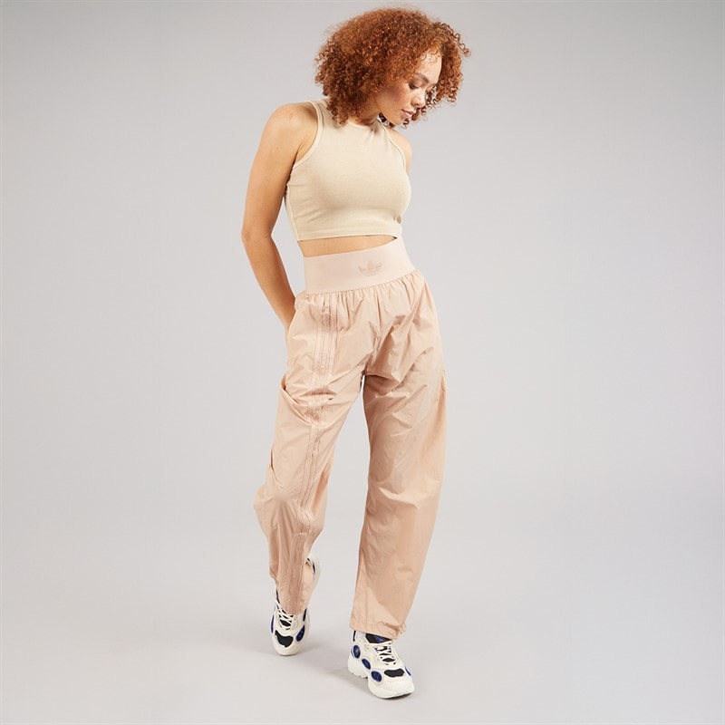 adidas Originals Womens Waistband Joggers Ash Pearl - Image 4