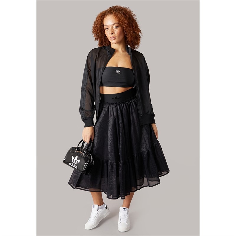 adidas Originals Womens 3-Stripes Tube Top Black - Image 4