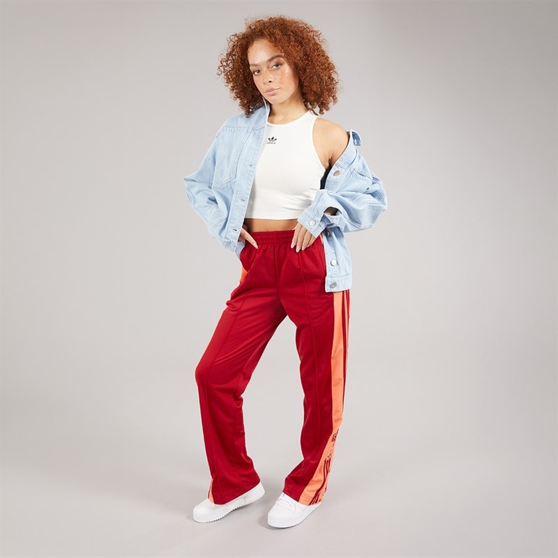 adidas Originals Womens Adibreak Track Pants Team Victory Red/Semi Coral - Image 4