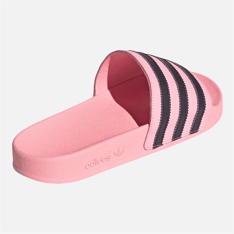 adidas Originals Mens Adilette Sliders Glow Pink/Aurora Black/Glow Pink - Image 3