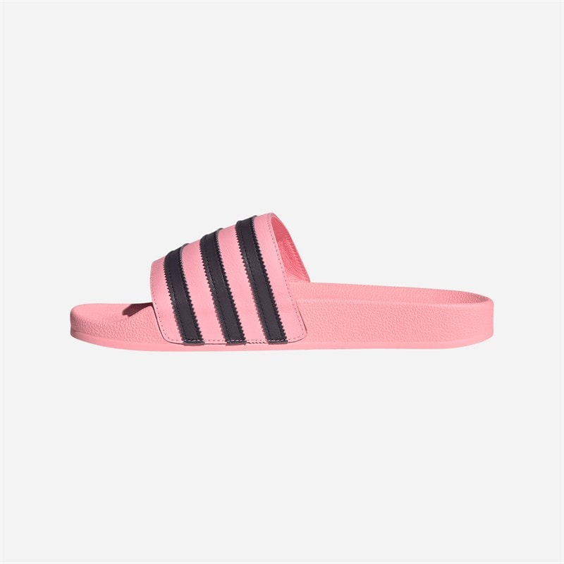 adidas Originals Mens Adilette Sliders Glow Pink/Aurora Black/Glow Pink - Image 5