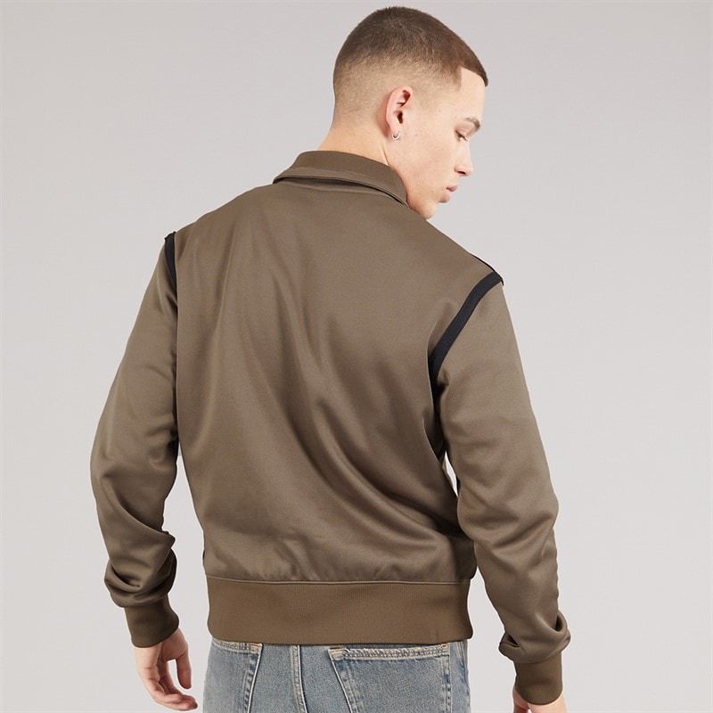 adidas Originals Mens Premium Track Top Earth Strata - Image 2