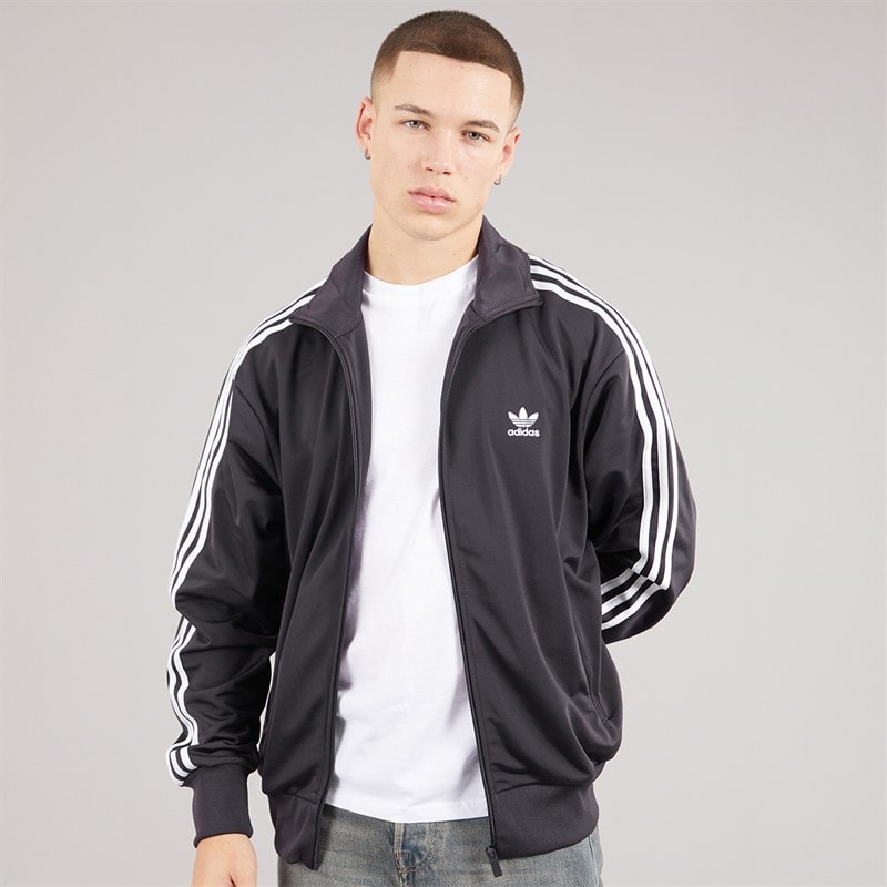 adidas Originals Mens Adicolour Classics Firebird Track Top Aurora Black - Image 1