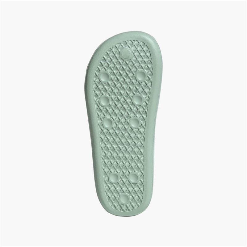 adidas Originals Womens Adilette Ayoon Slides Ash Green/Ash Green/Cream White - Image 2